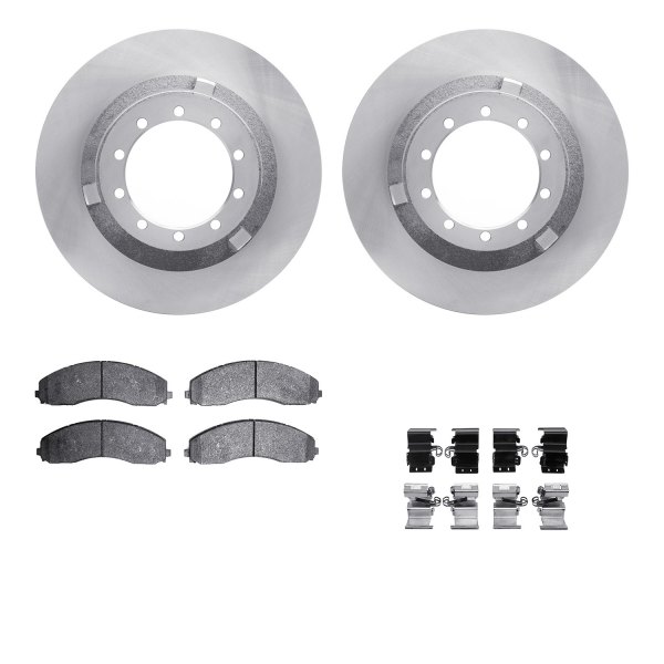  R1 Concepts® - Rear Brake Kit with Super Duty Pads