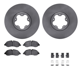 R1 Concepts® - Front Brake Kit with Super Duty Pads