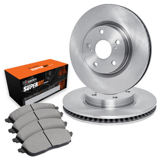 R1 Concepts® WFXN1-47127 - Front Brake Kit with Super Duty Pads