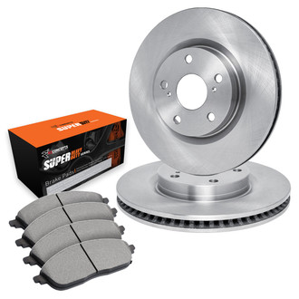 R1 Concepts® - Front Brake Kit with Super Duty Pads