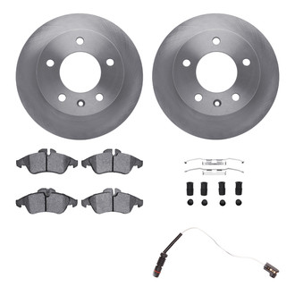 R1 Concepts® - Front Brake Kit with Super Duty Pads