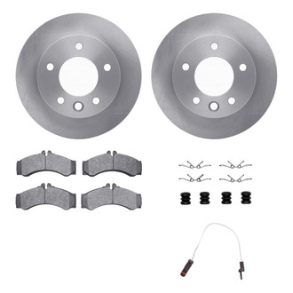 R1 Concepts® - Front Brake Kit with Super Duty Pads