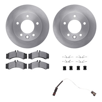 R1 Concepts® - Front Brake Kit with Super Duty Pads