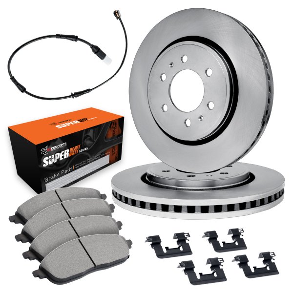  R1 Concepts® - Front Brake Kit with Super Duty Pads