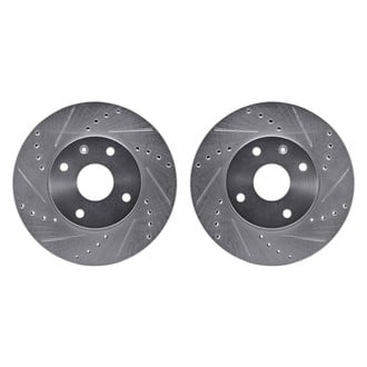 R1 Concepts® - Drilled and Slotted Disc Brake Rotor Set