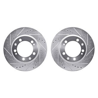 R1 Concepts® - Drilled and Slotted Disc Brake Rotor Set