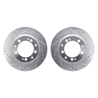 R1 Concepts® - Drilled and Slotted Disc Brake Rotor Set