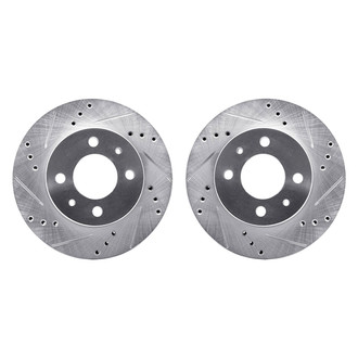 R1 Concepts® - Drilled and Slotted Brake Rotor Set
