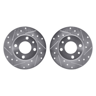 R1 Concepts® - Drilled and Slotted Disc Brake Rotor Set