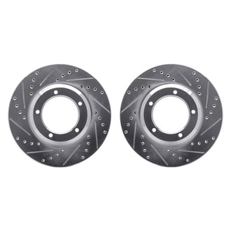 R1 Concepts® - Drilled and Slotted Disc Brake Rotor Set
