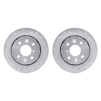 R1 Concepts® - Drilled and Slotted Brake Rotor Set