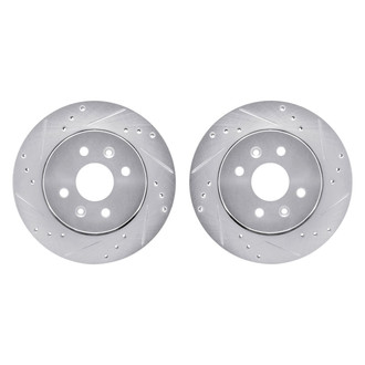 R1 Concepts® - Drilled and Slotted Disc Brake Rotor Set