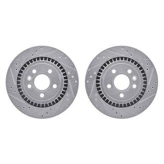 R1 Concepts® - Drilled and Slotted Disc Brake Rotor Set