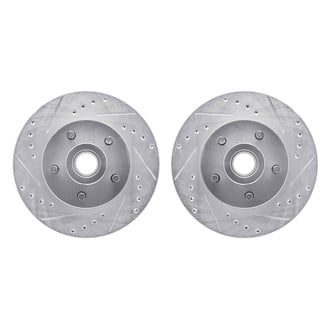 R1 Concepts® - Drilled and Slotted Disc Brake Rotor Set