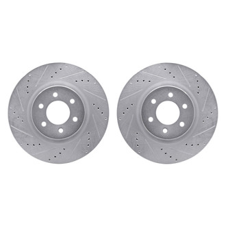 R1 Concepts® - Drilled and Slotted Brake Rotor Set
