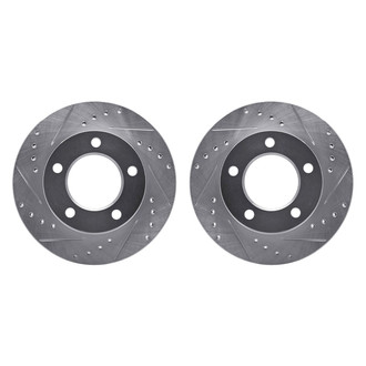 R1 Concepts® - Drilled and Slotted Disc Brake Rotor Set