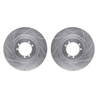 R1 Concepts® - Drilled and Slotted Disc Brake Rotor Set