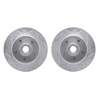 R1 Concepts® - Drilled and Slotted Disc Brake Rotor Set