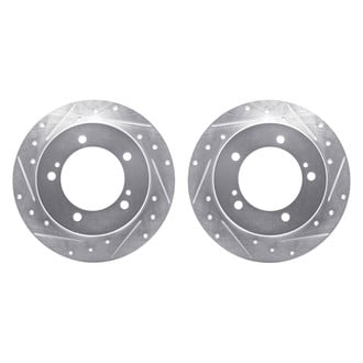R1 Concepts® - Drilled and Slotted Disc Brake Rotor Set