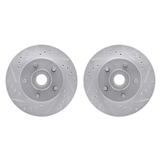 R1 Concepts® - Drilled and Slotted Disc Brake Rotor Set