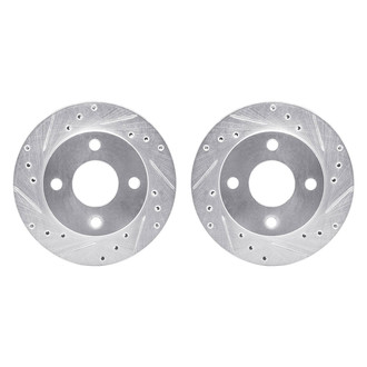 R1 Concepts® - Drilled and Slotted Disc Brake Rotor Set
