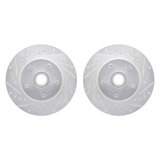 R1 Concepts® - Drilled and Slotted Disc Brake Rotor Set