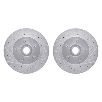 R1 Concepts® - Drilled and Slotted Disc Brake Rotor Set
