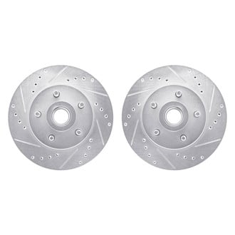 R1 Concepts® - Drilled and Slotted Disc Brake Rotor Set