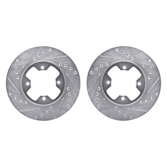 R1 Concepts® - Drilled and Slotted Disc Brake Rotor Set