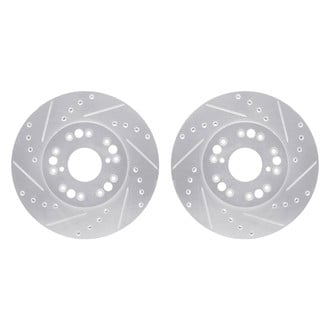 R1 Concepts® - Drilled and Slotted Brake Rotor Set