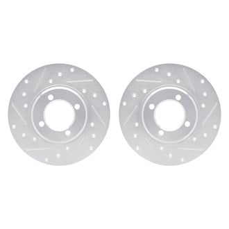 R1 Concepts® - Drilled and Slotted Brake Rotor Set