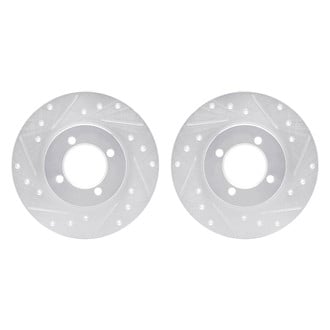 R1 Concepts® - Drilled and Slotted Brake Rotor Set