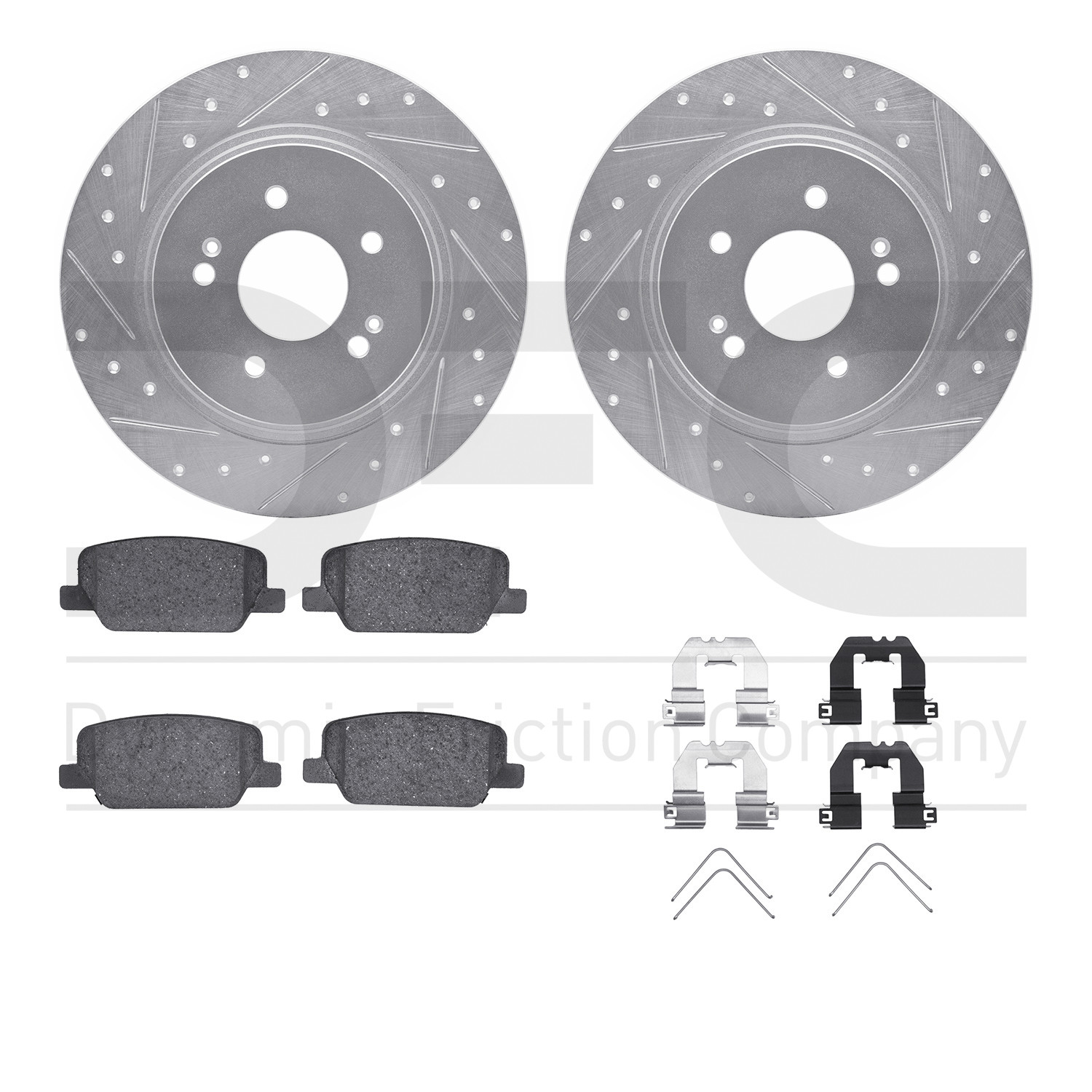 R1 Concepts Front Brakes And Rotors Kit |Front Brake Pads| Brake Rotors And Pads| Ceramic Brake Pads And Rotors |Hardware Kit |fits 2019-2020 Hyundai Santa Fe