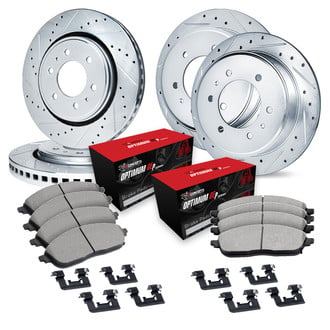 R1 Concepts® - Drilled and Slotted Brake Kit with 5000 OE Pads