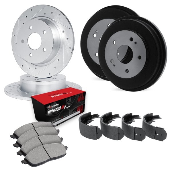 R1 Concepts フロントブレーキとローターキット | フロントブレーキパッド | ブレーキローターとパッド | 最適なOE 並行輸入品 R1 Concepts フロントブレーキローターキット | ブレーキローター