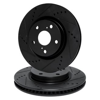 R1 Concepts® - eLINE Series™ Drilled and Slotted Front Brake Rotor Set