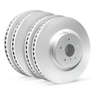 R1 Concepts® WJPN2-02011 - Slotted Front and Rear Brake Rotor Set
