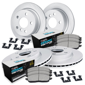 R1 Concepts® - Brake Kit with Euro Ceramic Pads