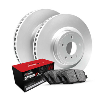R1 Concepts® - Plain Brake Kit with Optimum OE Pads