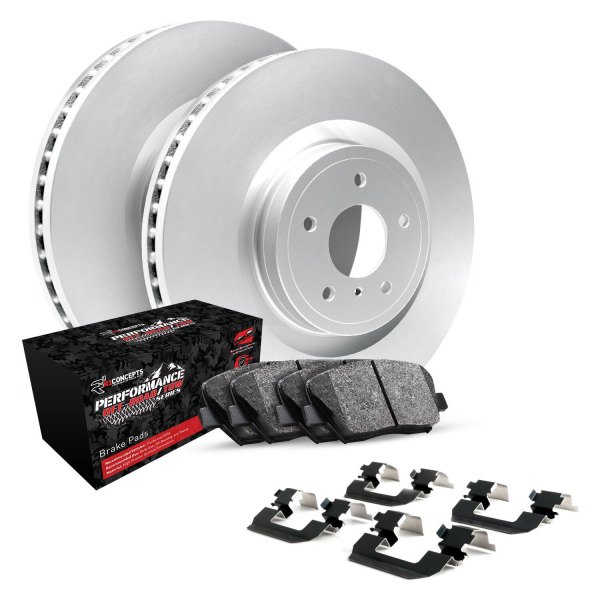  R1 Concepts® - Carbon Series Front Brake Kit with Performance Off-Road/Tow Brake Pads