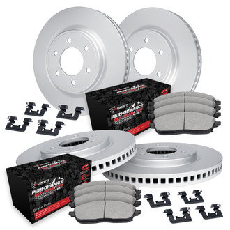 R1 Concepts® - Carbon Series Brake Kit with Performance Off-Road/Tow Brake Pads