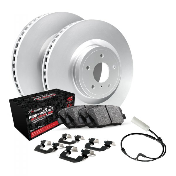  R1 Concepts® - Carbon Series Front Brake Kit with Performance Off-Road/Tow Brake Pads