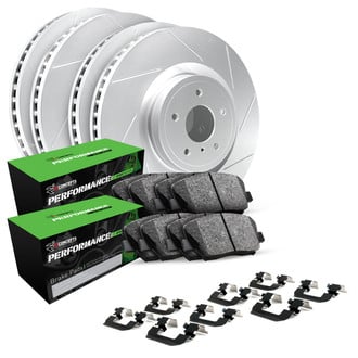 R1 Concepts® - Slotted Brake Kit with Performance Off-Road/Tow Brake Pads