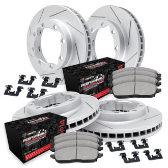 R1 Concepts® - Slotted Brake Kit with Performance Off-Road/Tow Brake Pads