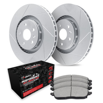R1 Concepts® - Slotted Brake Kit with Performance Off-Road/Tow Brake Pads