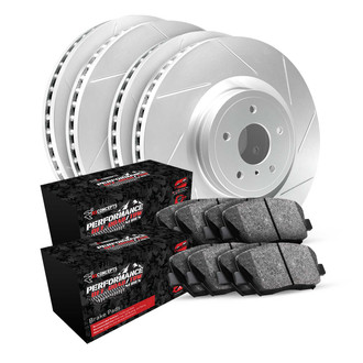 R1 Concepts® - Slotted Brake Kit with Performance Off-Road/Tow Brake Pads