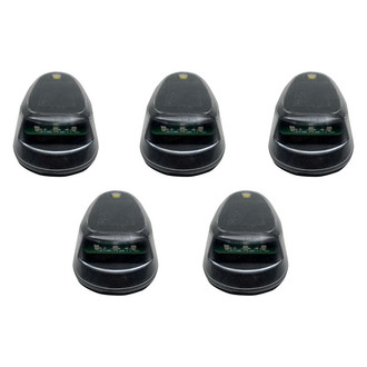 Race Sport® - LoPro Wireless Solar-Powered Black LED Cab Roof Lights