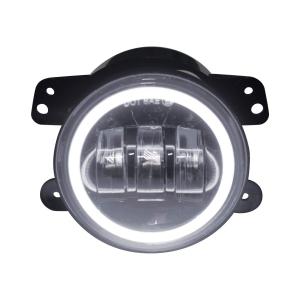 Race Sport® - Projector LED Fog Lights with White Color Halo