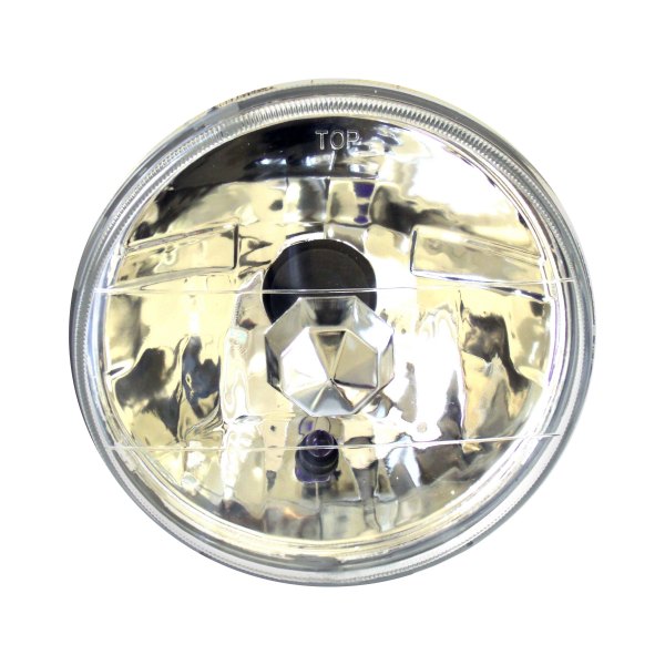 Race Sport® - 7" Round Chrome Diamond Cut Headlights