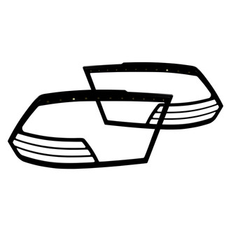 Race Sport® - Black LED Tail Light Bezels